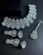 Zircon bridal set