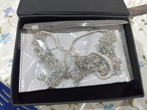 Zircon necklace set with teeka photo review