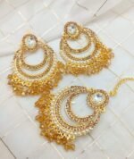 Big size earrings teeka - Image 7