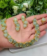 Egyptian necklace set with ring - Image 4