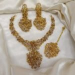 Zircon designer necklace set - Image 4