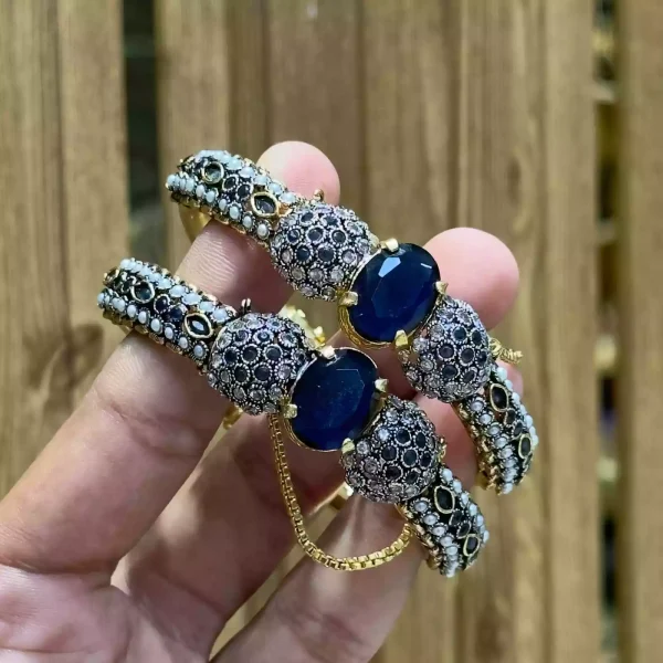 IMG-20250729-WA0032 Zirconia openable bangle pair - Image 1