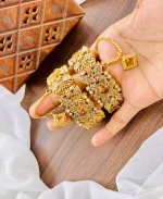 Zircon openable bangle pair - Image 7