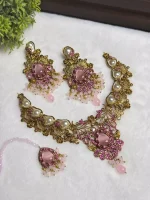 MOP necklace set with teeka