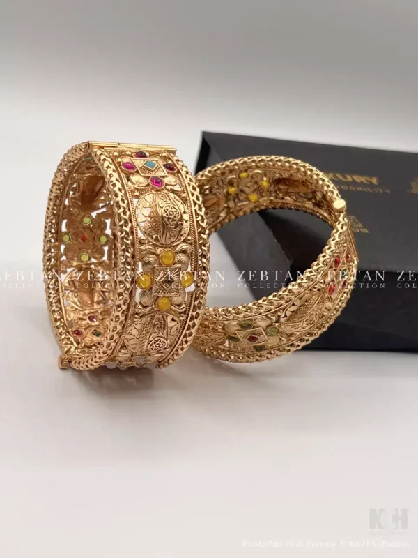Rajwari bangle pair - Image 3