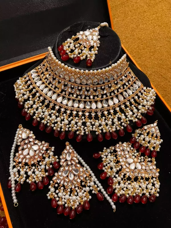 IMG-20251005-WA0005 Kundan bridal set - Image 1
