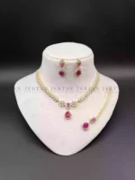 American diamond necklace set - Image 2