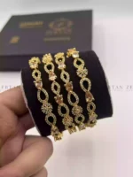 American diamond 4pcs bangles set - Image 3