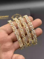 American diamond 4pcs bangle set - Image 3