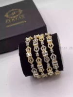 American diamond bangle set - Image 5