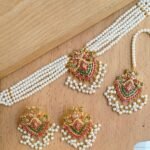 Real stone Noratan choker set - Image 2
