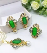 Elegant pendant set with ring - Image 3