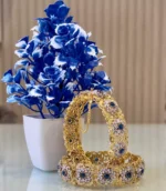 Zircon openable bangle pair