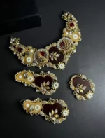 Designer choker set with teeka - Image 5
