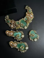 Designer choker set with teeka - Image 6