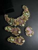 Designer choker set with teeka - Image 4
