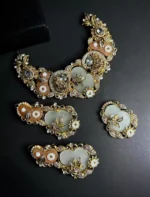 Designer choker set with teeka - Image 3