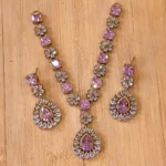 Zircon necklace set