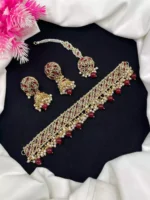 Elegant Choker Set with Teeka - Image 7