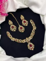 Zircon Necklace Set with Teeka - Image 4