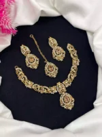 Zircon Necklace Set with Teeka - Image 3