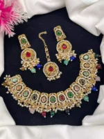Zircon Necklace Set with Teeka - Image 11