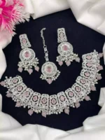 Zircon Necklace Set with Teeka - Image 10