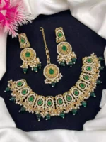 Zircon Necklace Set with Teeka - Image 4