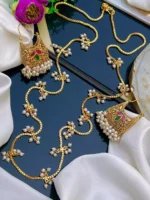 Gold Plated Baali With Maala - Image 9