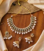 Kundan Necklace Set - Image 2