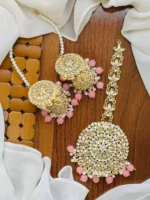 Big size teeka with earrings - Image 7