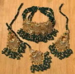 Semi precious zircon choker set