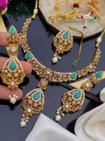 Gold plated necklace set - Image 2