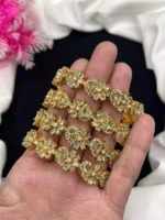 Zircon 4pcs bangles set