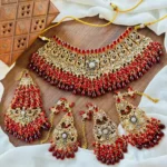 Handmade heavy bridal set - Image 5