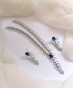 Elegant zircon necklace set - Image 5