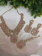 Zircon bridal set with teeka