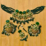 Zircon choker set with teeka - Image 3