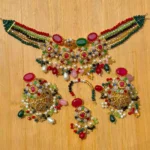 Zircon choker set with teeka - Image 2