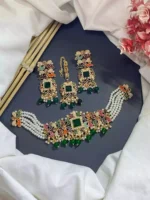 Noratan choker set with teeka