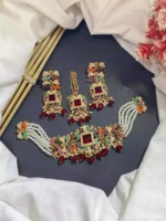 Noratan choker set with teeka - Image 5