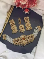 Noratan choker set with teeka - Image 9