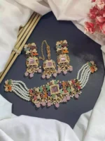 Noratan choker set with teeka - Image 3