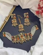 Noratan choker set with teeka - Image 2
