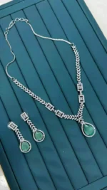 American diamond necklace set - Image 4