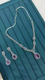 American diamond necklace set - Image 3