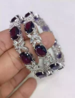 American diamond bangle pair - Image 7