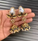 Mother of pearl jhumki - Image 5