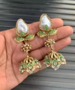 Mother of pearl jhumki - Image 2