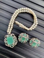 Zircon big size pendant set - Image 9